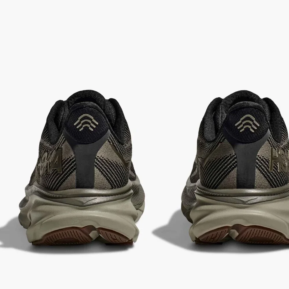 Men's HOKA Clifton 9  - Color: Black/Slate - NEW IN BOX - ONLY A FEW LEFT! - Picture 8 of 11